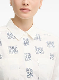 Mos Mosh - Weina Geo Shirt Ecru