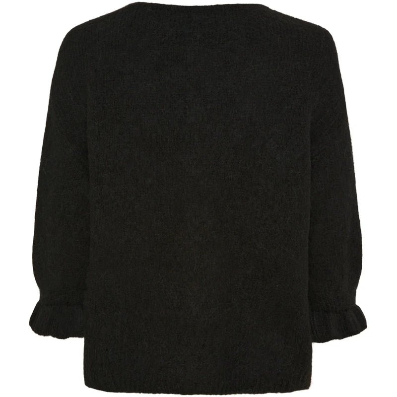 Marta Du Chateau - Juliana Knit Cardigan Black