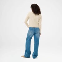 KAFFE - Aniel Knit Cardigan Feather Gray Melange