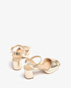 UNISA - Ney Gold Platform Sandal