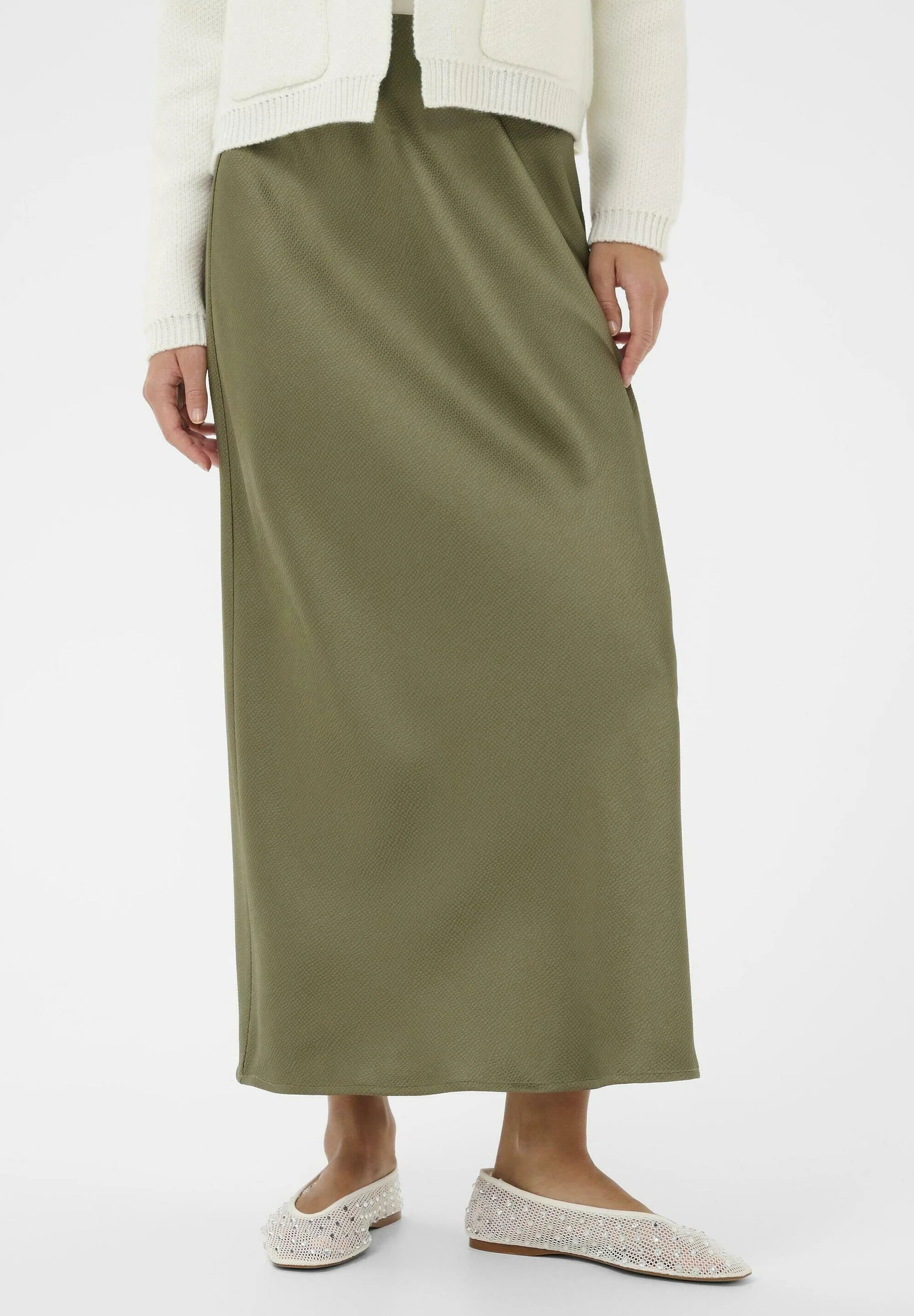 KAFFE - Lotte Skirt Dusty Green
