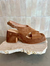 Alfie and Evie - Kirk Camel Suede