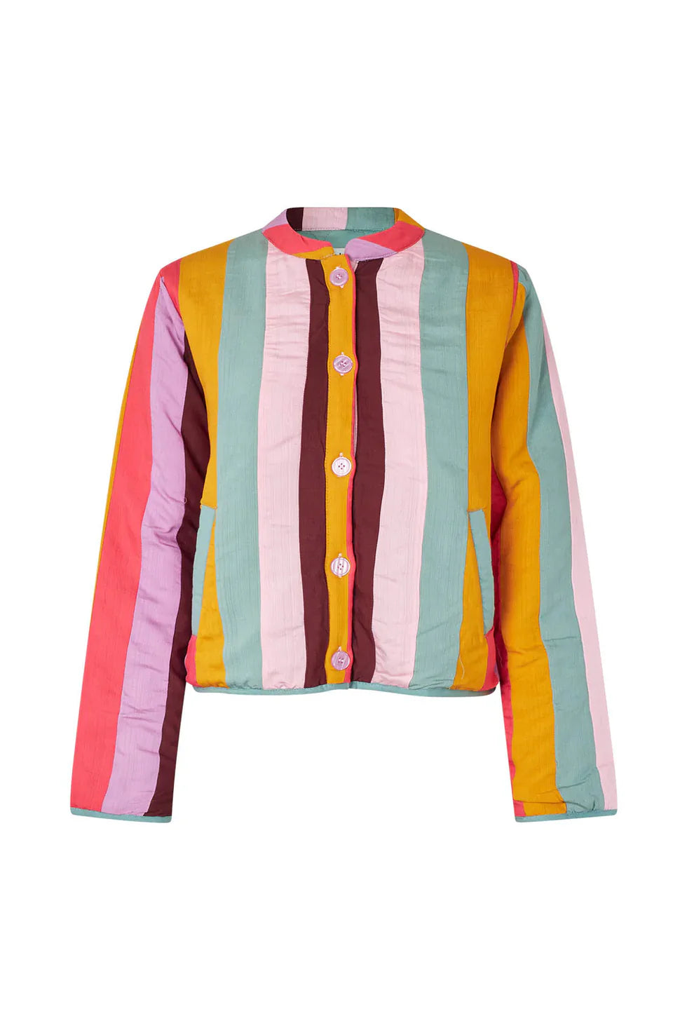 Lolly’s Laundry - Emilia Quilted Jacket Rainbow