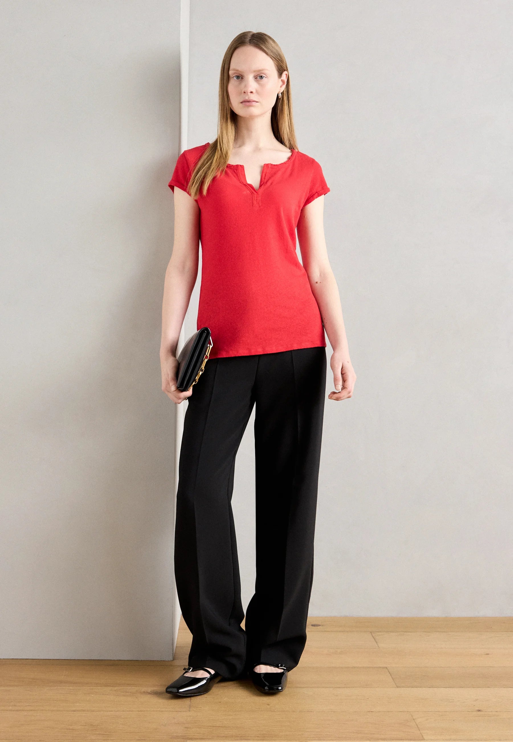 Mos Mosh - Troy Tee SS Chinese Red