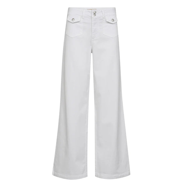 MOS MOSH - Colette Bianco Jeans White Long Length