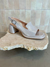 Alfie and Evie - URide Mushroom Patent Leather