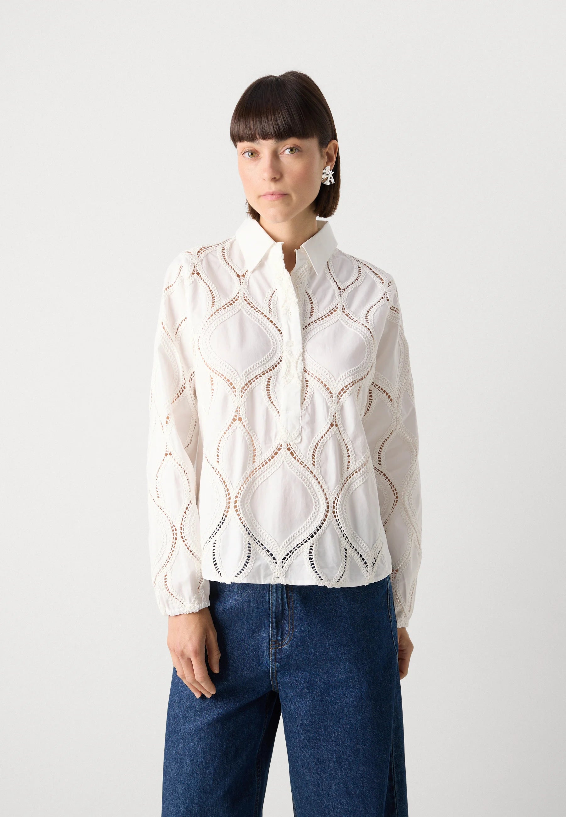 Mos Mosh - Nolin Camino Shirt Ecru