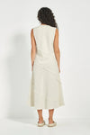 Verge - Elle Linen Dress Cashew