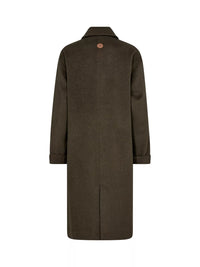 Mos Mosh - Venice Wool Coat Forest Night