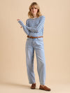 Brakeburn - Barrel Leg Jeans Blue