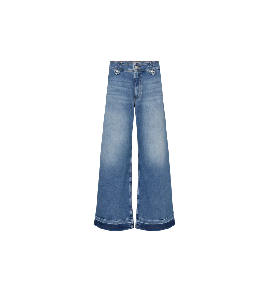 MOS MOSH - Hermina Zack Jeans Mid Blue