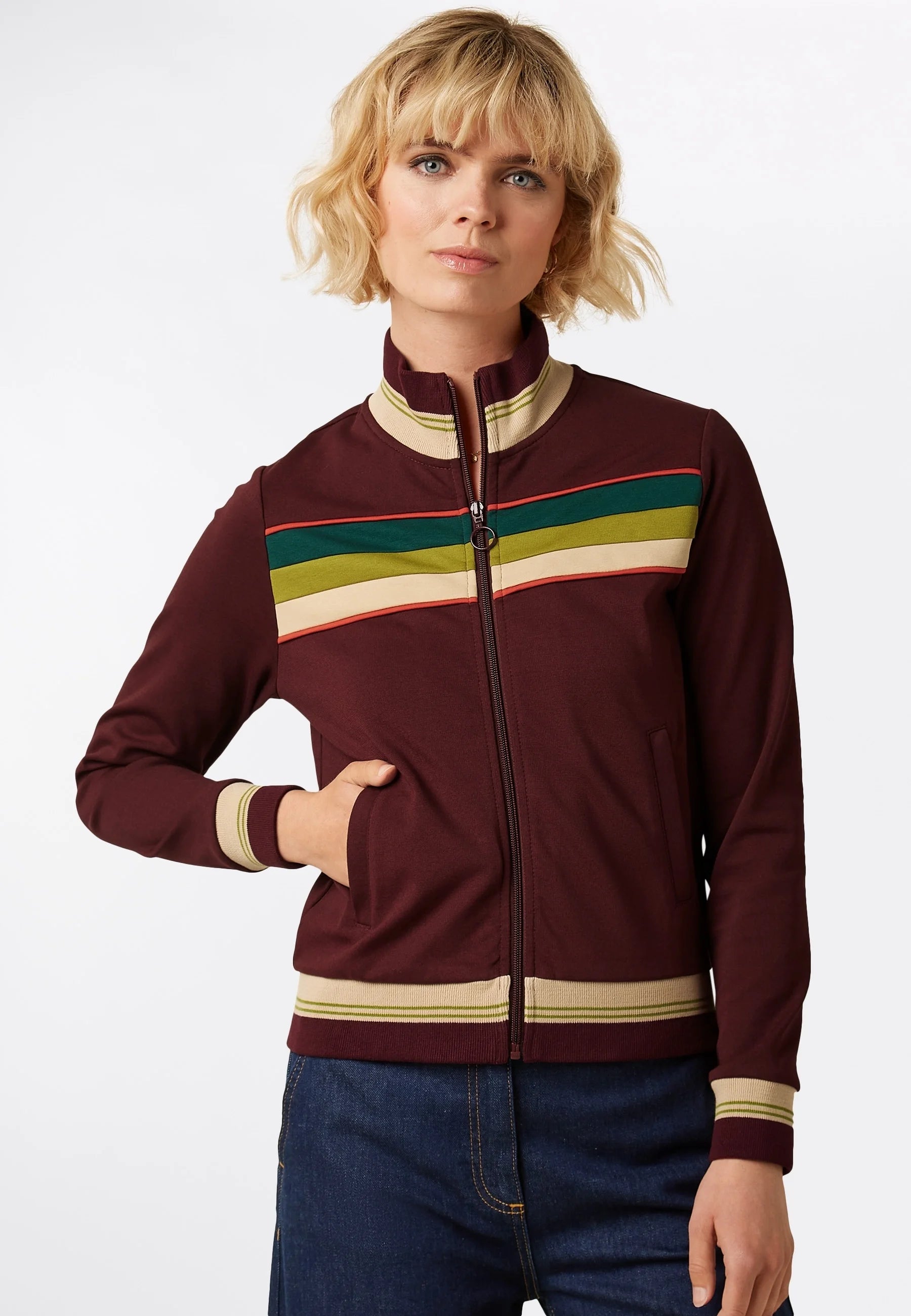 King Louie - Colourblock Coljack Daytona Sweat Jacket