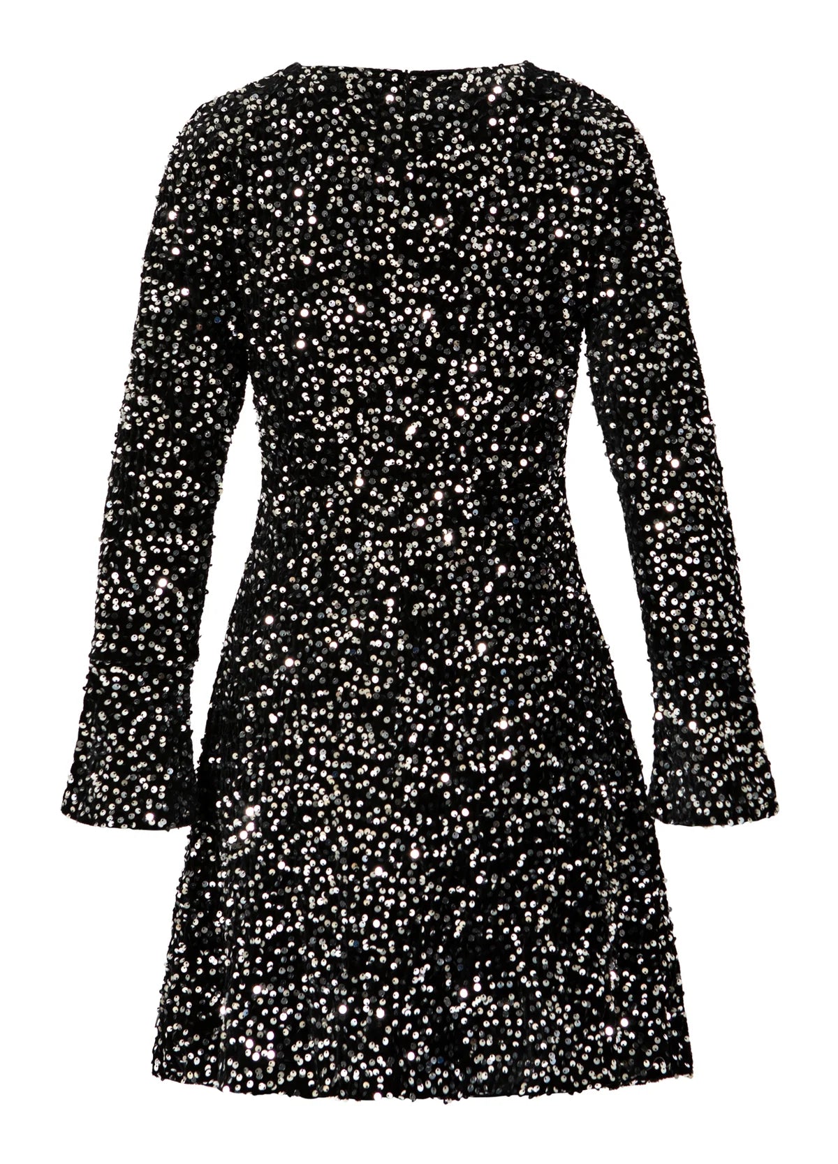 Coster Copenhagen - Black/Silver Sequins Dress