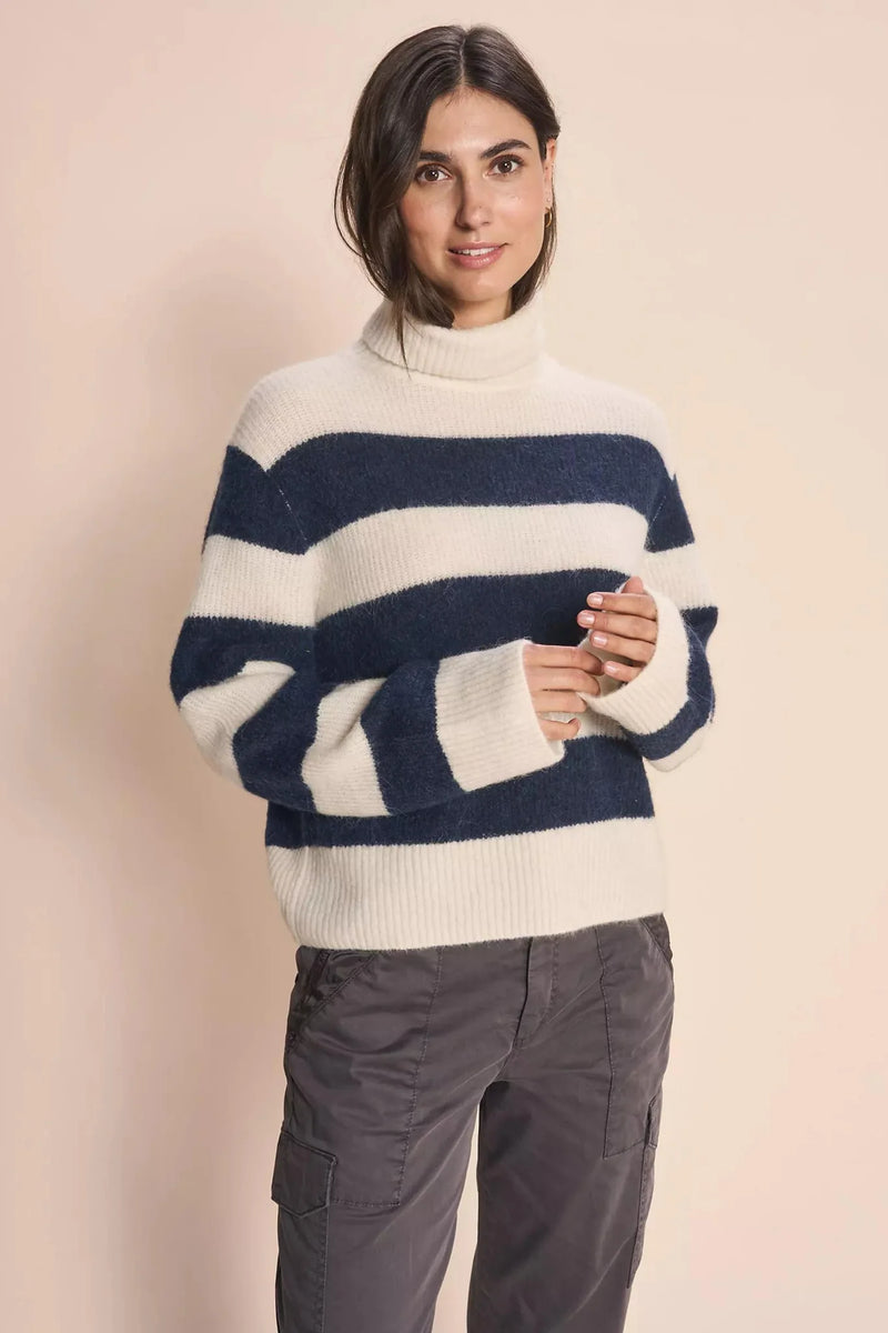 Mos Mosh - Aidy Thora Stripe Rollneck Knit Big Dipper