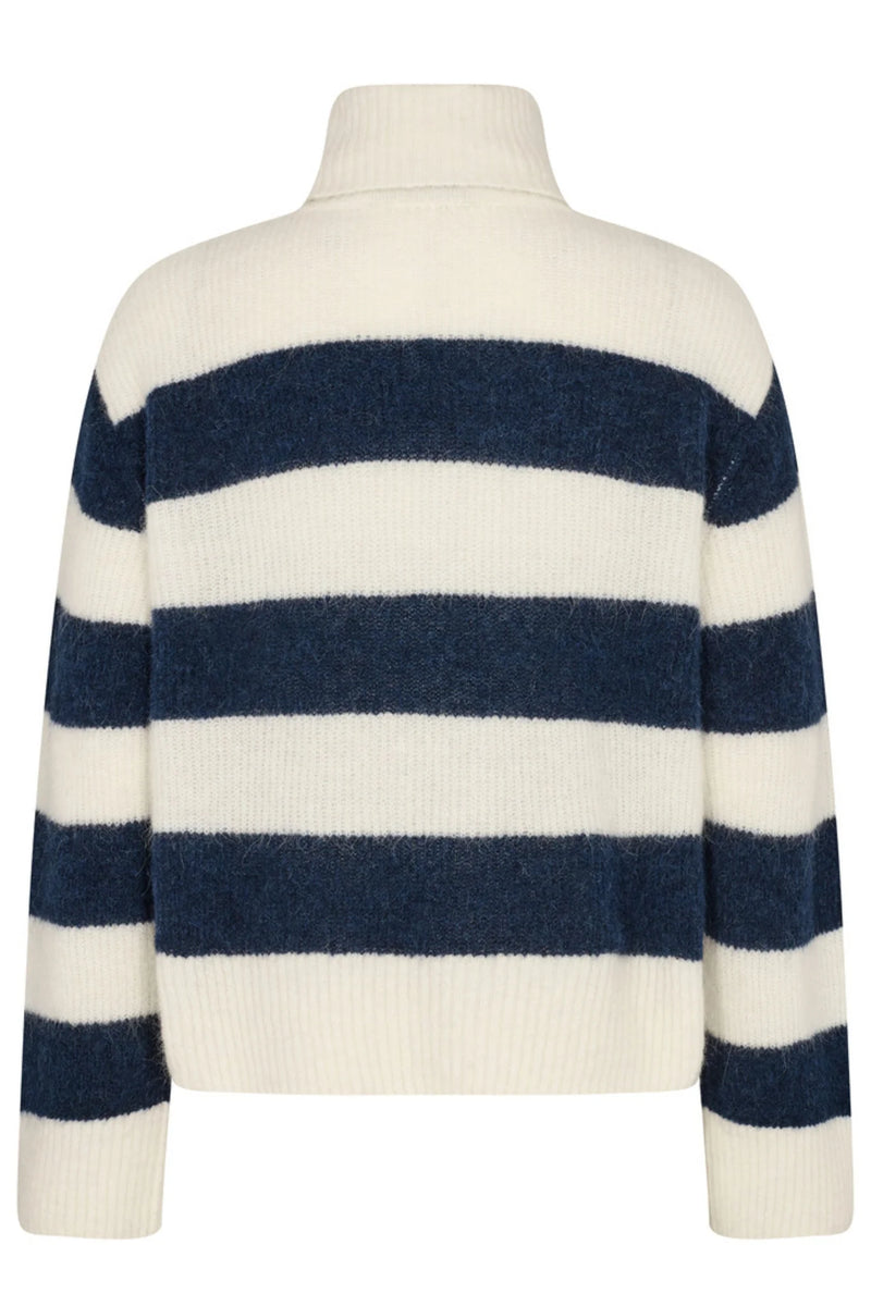 Mos Mosh - Aidy Thora Stripe Rollneck Knit Big Dipper