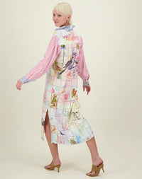 ME369 - Maggie Linen Utility Shirt Heritage Dress