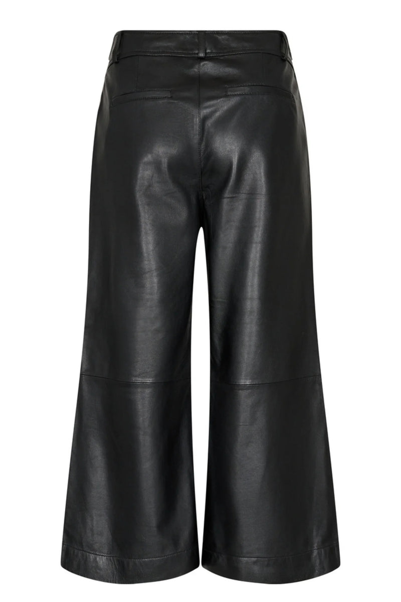 Mos Mosh - Gazy Black Leather Pant