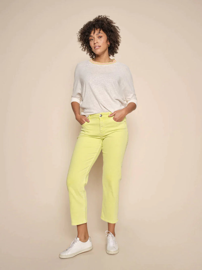 Mos Mosh - Stella Stone Pant Yellow Plum