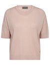 Mos Mosh - Swann O-SS Flora Tee Rose Smoke