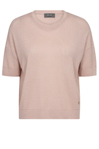Mos Mosh - Swann O-SS Flora Tee Rose Smoke