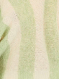 Traffic People - Betty Summer Wool Rich Jumper Green/White
