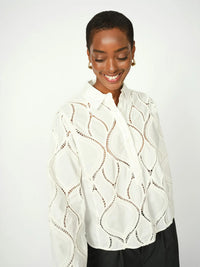 Mos Mosh - Nolin Camino Shirt Ecru