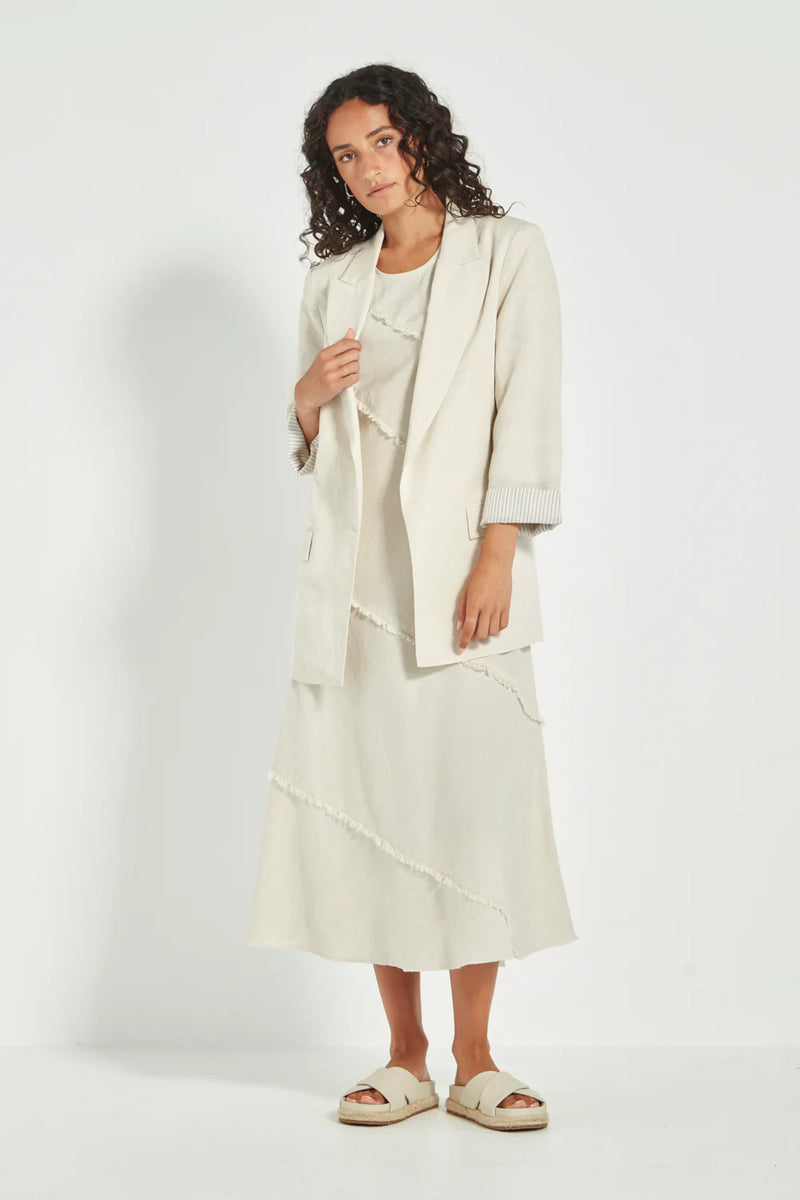 Verge - Yara Blazer Cashew