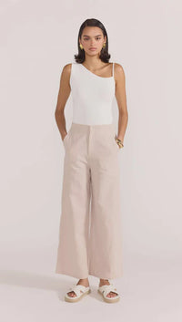 Staple the Label - Enna High Waist Pant Stone