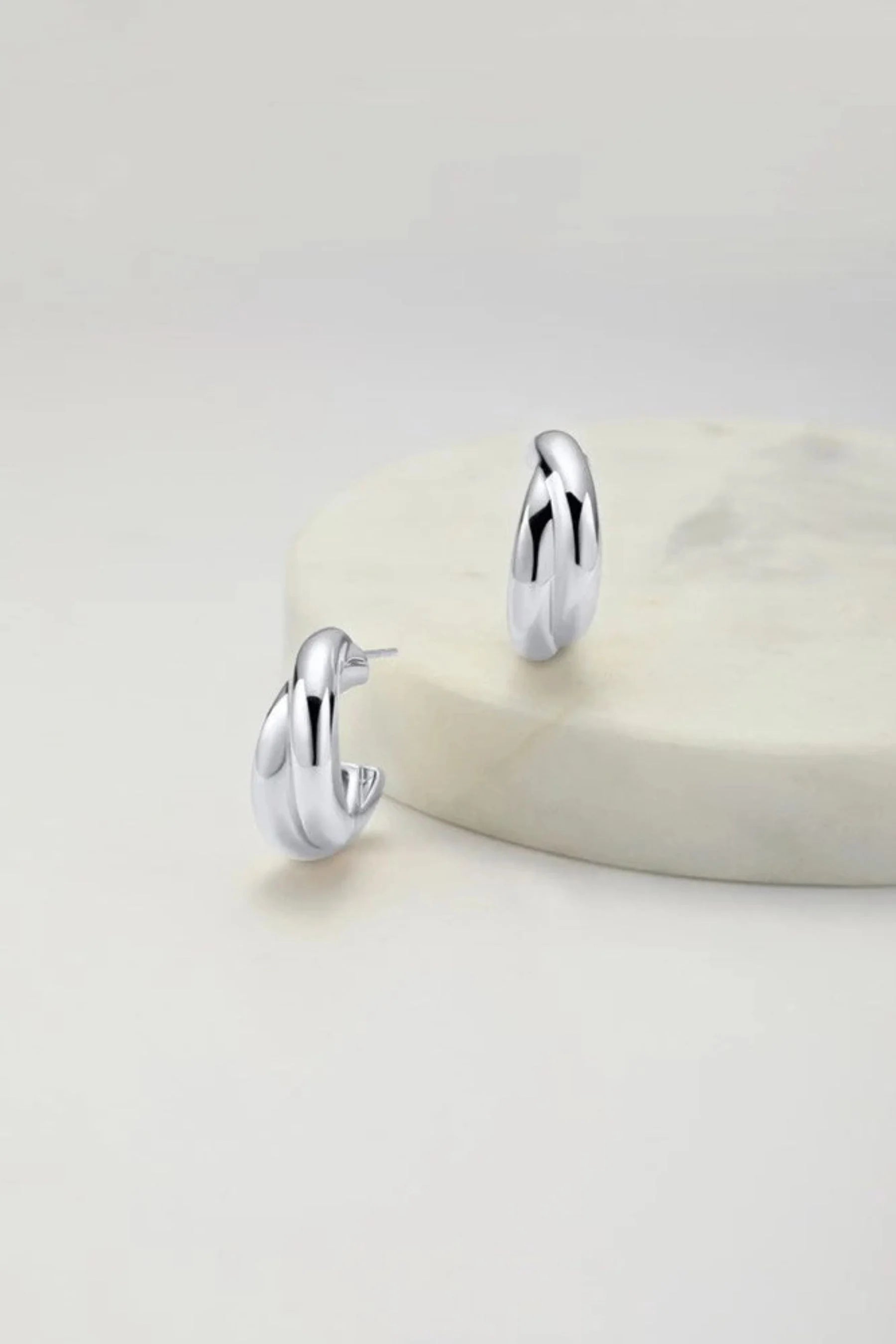 Zafino - Peyton Hoop Silver