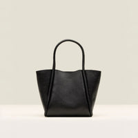 Gaimo - Pilares Leather Crossbody Tote Bag