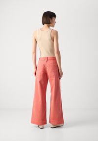 MOS MOSH - Hermina Zack Jeans Faded Rose/Watermelon