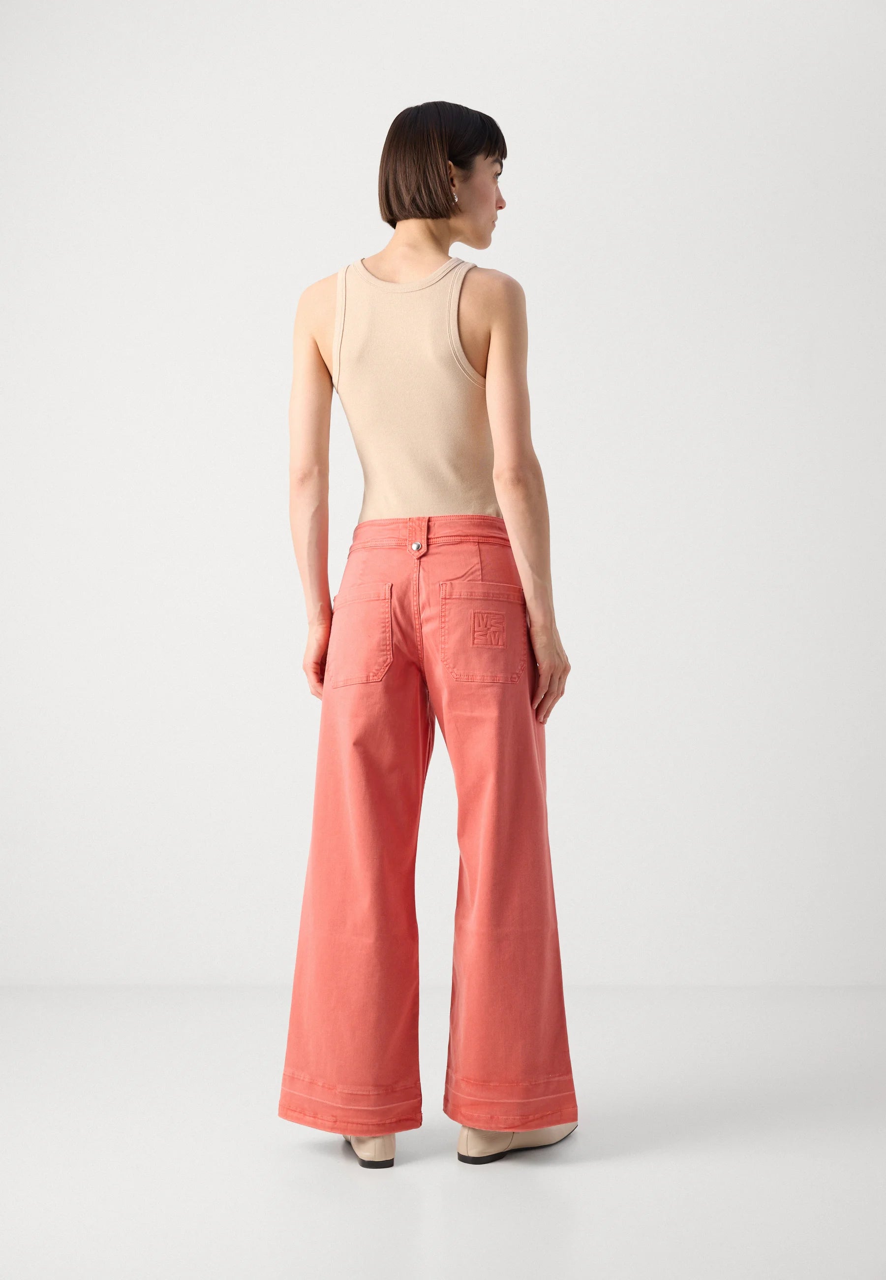 MOS MOSH - Hermina Zack Jeans Faded Rose/Watermelon