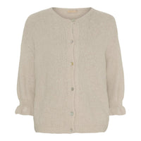 Marta Du Chateau - Juliana Knit Cardigan Beige