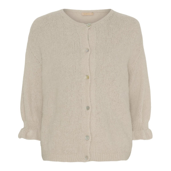 Marta Du Chateau - Juliana Knit Cardigan Beige