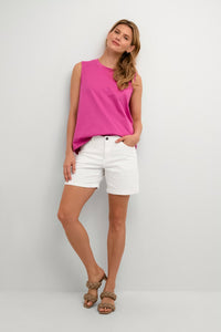 KAFFE - Zelina Shorts Chalk White