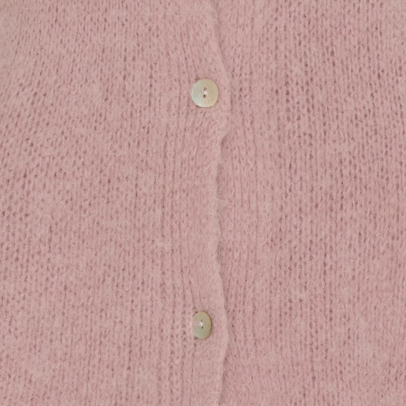 Marta Du Chateau - Juliana Knit Cardigan Old Rose