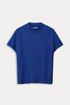 POM Amsterdam - Bright Blue Knit Top/Vest