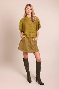Traffic People - Sophie Knit Olive Green