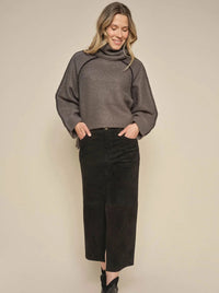 Mos Mosh - Caja O-LS Sweatshirt Sharkskin Grey