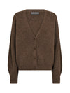 Mos Mosh - Thora V-Neck Knit Cardigan Rain Drum
