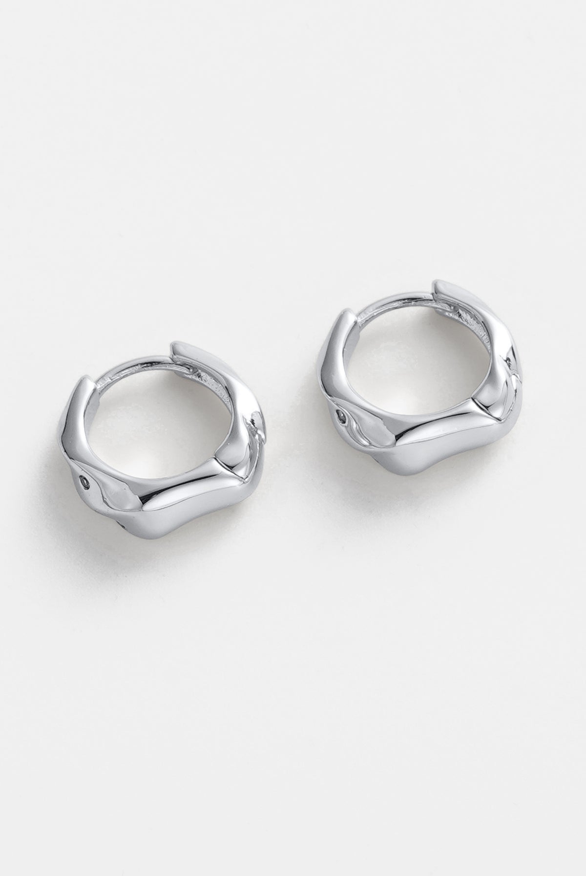 Zafino - June Hoop Silver