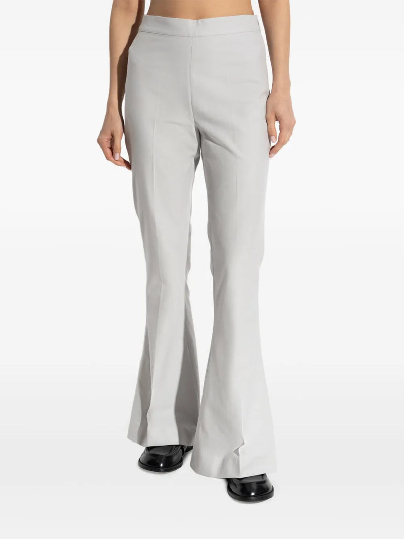 Gestuz - Dagny Flared Pants White Onyx Melange