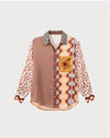 ME369 - Isabel Printed Shirt Sunset