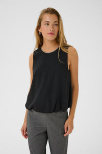 KAFFE - Olga Blouse Deep Black
