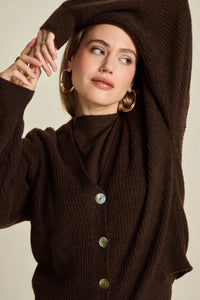 POM Amsterdam - Brown Cardigan