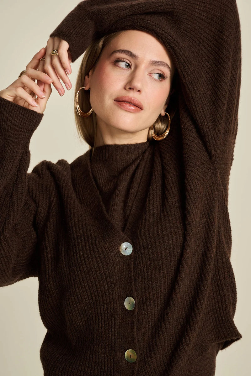 POM Amsterdam - Brown Cardigan