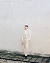 Yerse - Knitted Vest Waistcoat Ecru
