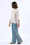 Lolly’s Laundry - Louise SS Blouse Creme