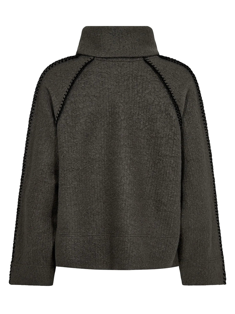 Mos Mosh - Caja O-LS Sweatshirt Sharkskin Grey