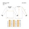 Mr Simple - Smith Organic Cotton Long Sleeve Waffle Vintage White